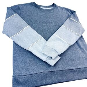 Jessica Simpson Color Block Crew Sweatshirt - L